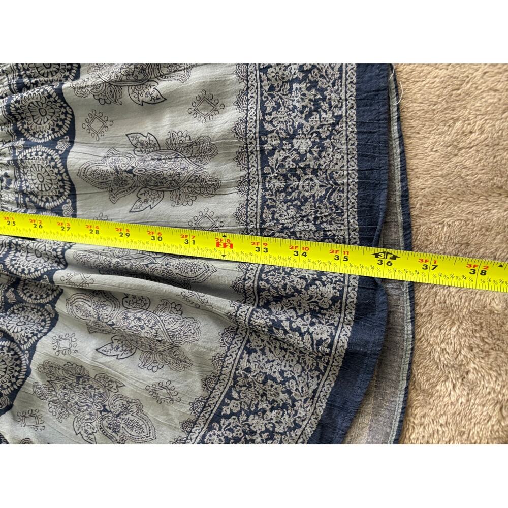 Angie Blue Maxi Skirt Boho Cottagecore Whimsey Small - Picture 6 of 6